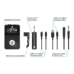 Sennheiser XSW-D Pedalboard Set